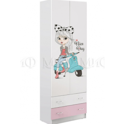 Шкаф 2-х дверный ''Вега. FASHION-1''